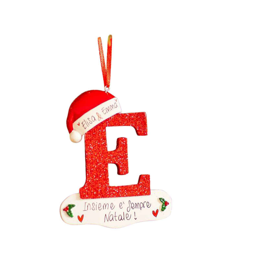 Colgante Decorativo de Letras Navideñas en Inglés
