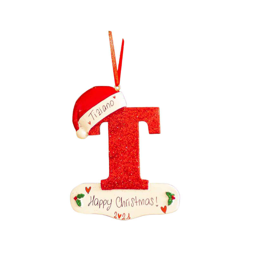 Colgante Decorativo de Letras Navideñas en Inglés