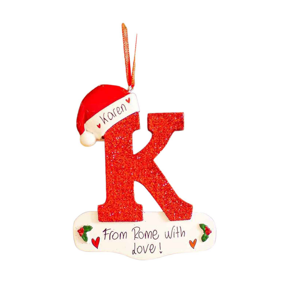 Colgante Decorativo de Letras Navideñas en Inglés