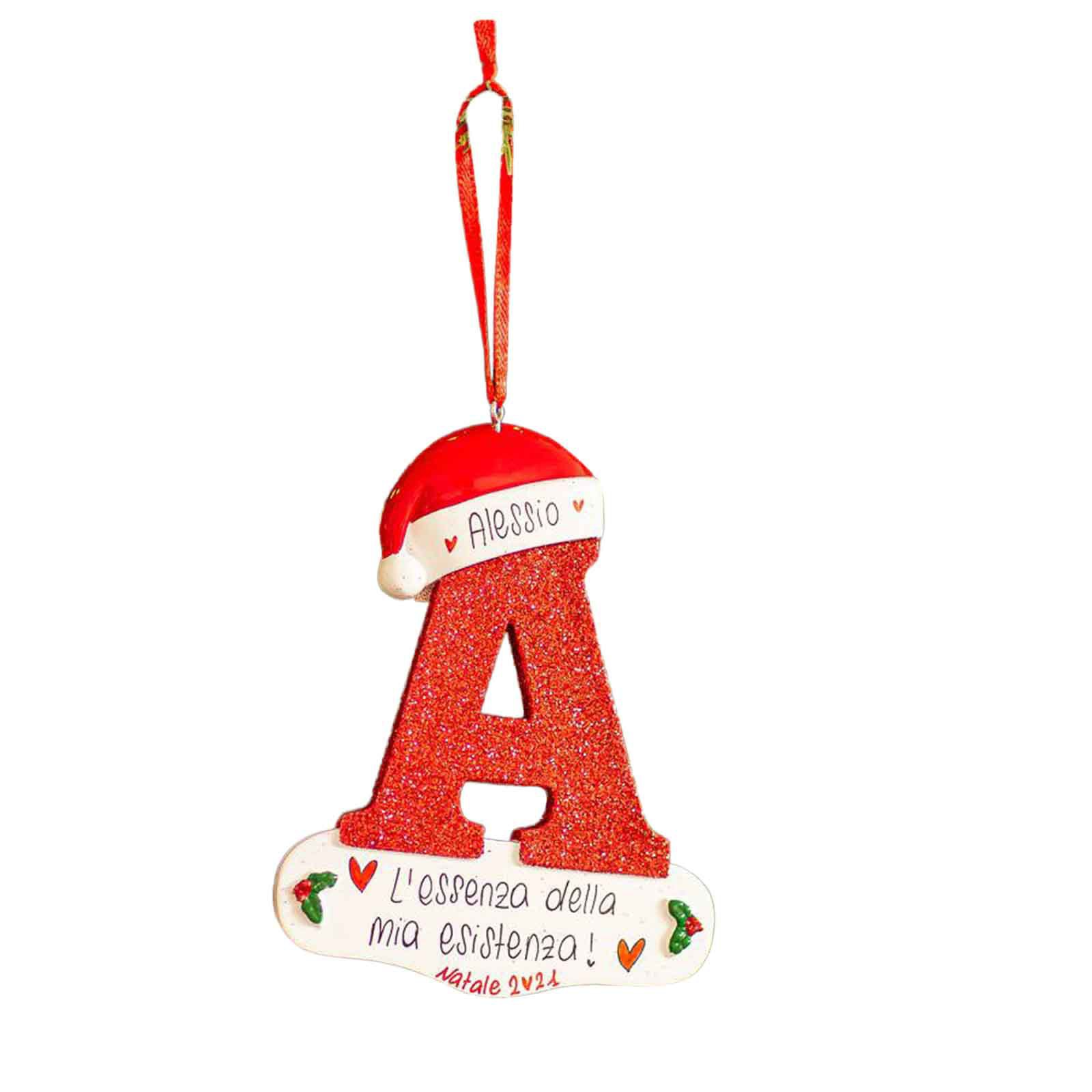 Colgante Decorativo de Letras Navideñas en Inglés