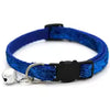 Collar colorido y ajustable para gatos con cascabel