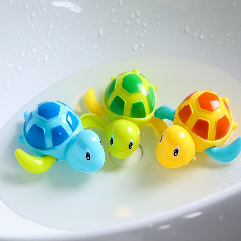 Juguete de Tortuga Mecánico para Baño de Niños - Diversión Acuática