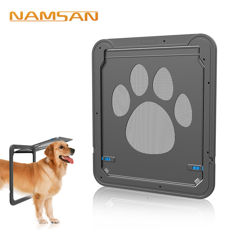 Puerta para Mascotas Creativa con Diseño Resistente a Rasguños