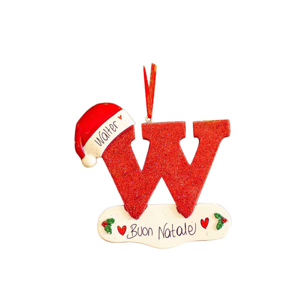 Colgante Decorativo de Letras Navideñas en Inglés
