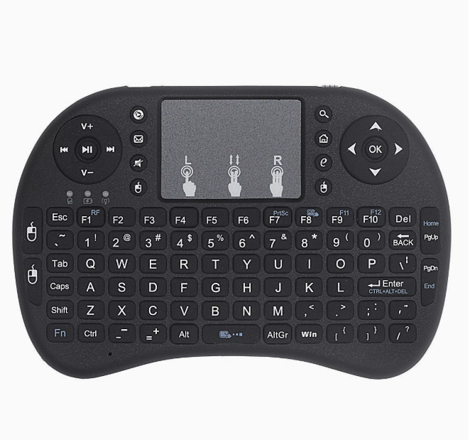 Caja de Smart TV con Teclado Inalámbrico Mini