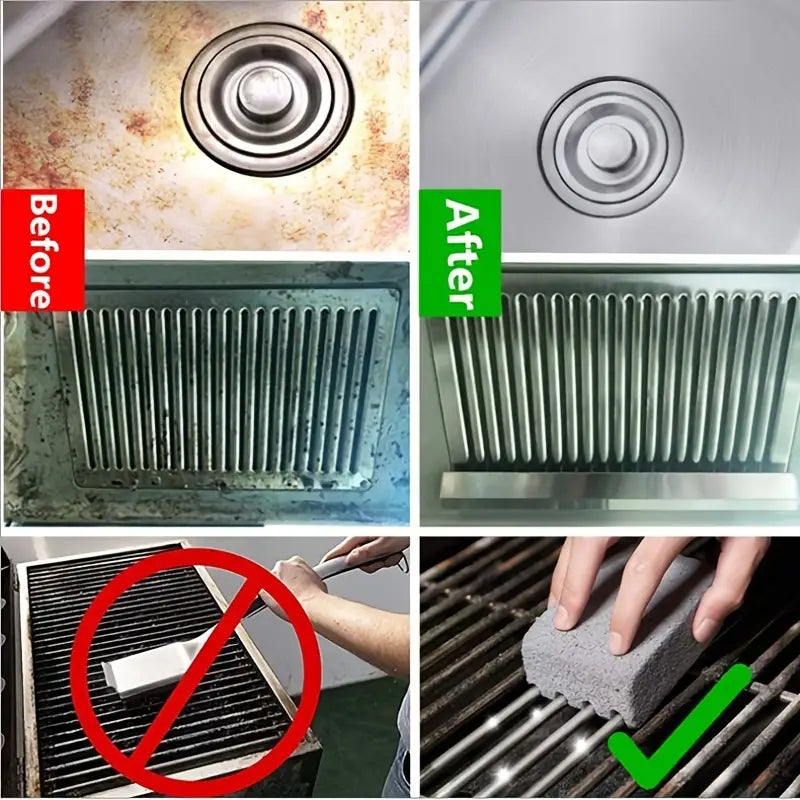 Ladrillo Limpiador de Parrillas para BBQ y Cocinas