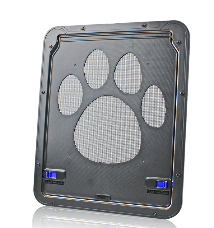 Puerta para Mascotas Creativa con Diseño Resistente a Rasguños