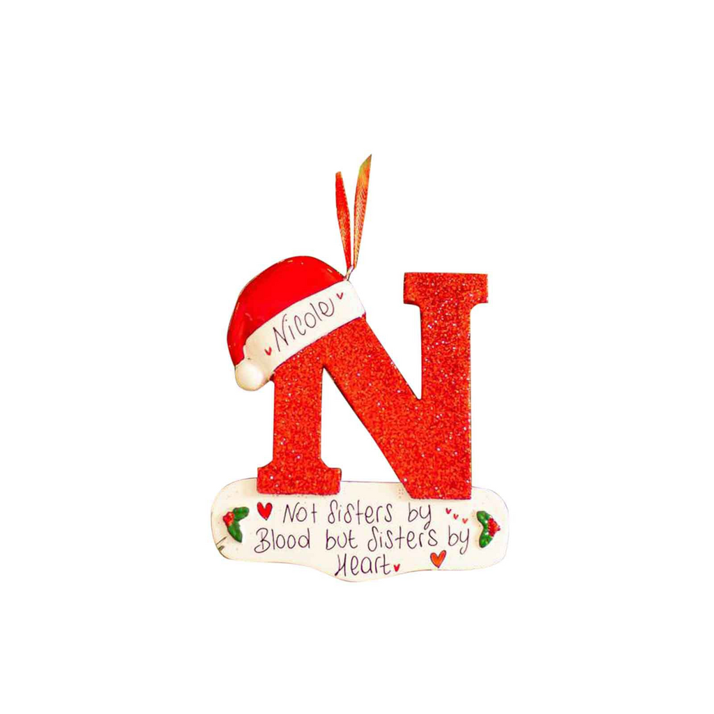 Colgante Decorativo de Letras Navideñas en Inglés