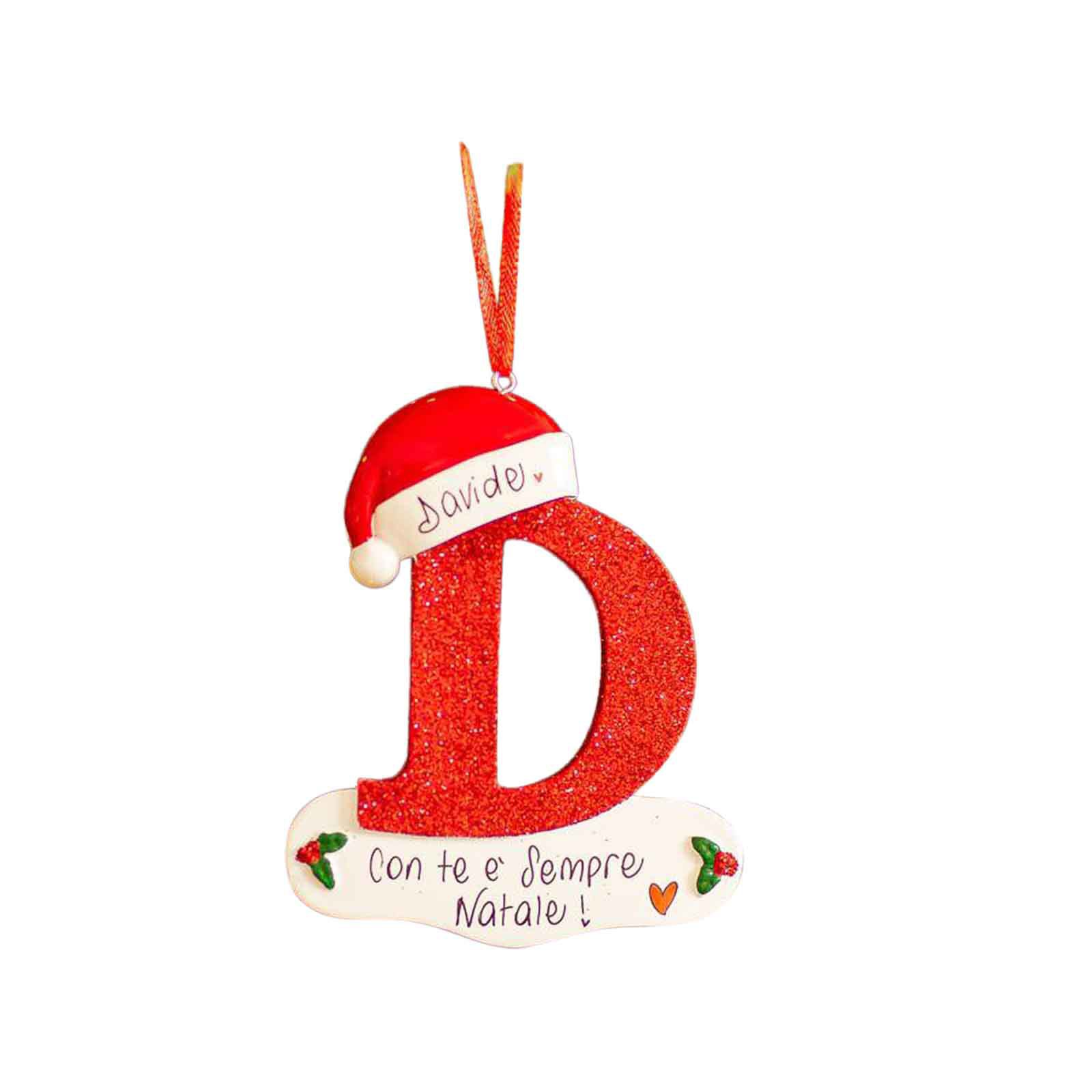 Colgante Decorativo de Letras Navideñas en Inglés