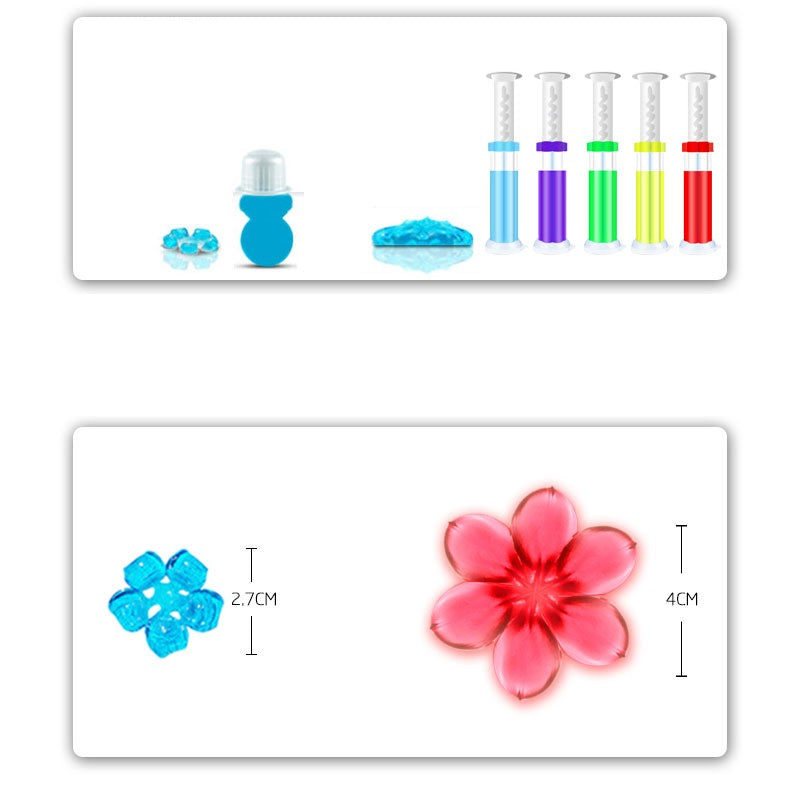 Gel Limpiador de Inodoro con Aroma Floral Desodorizante