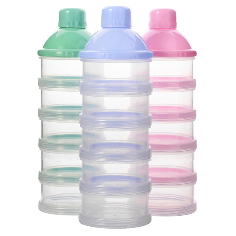 Dora Baby Contenedor Portátil de Leche en Polvo de 4 Capas