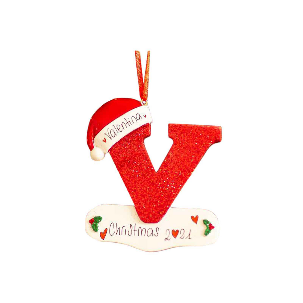 Colgante Decorativo de Letras Navideñas en Inglés