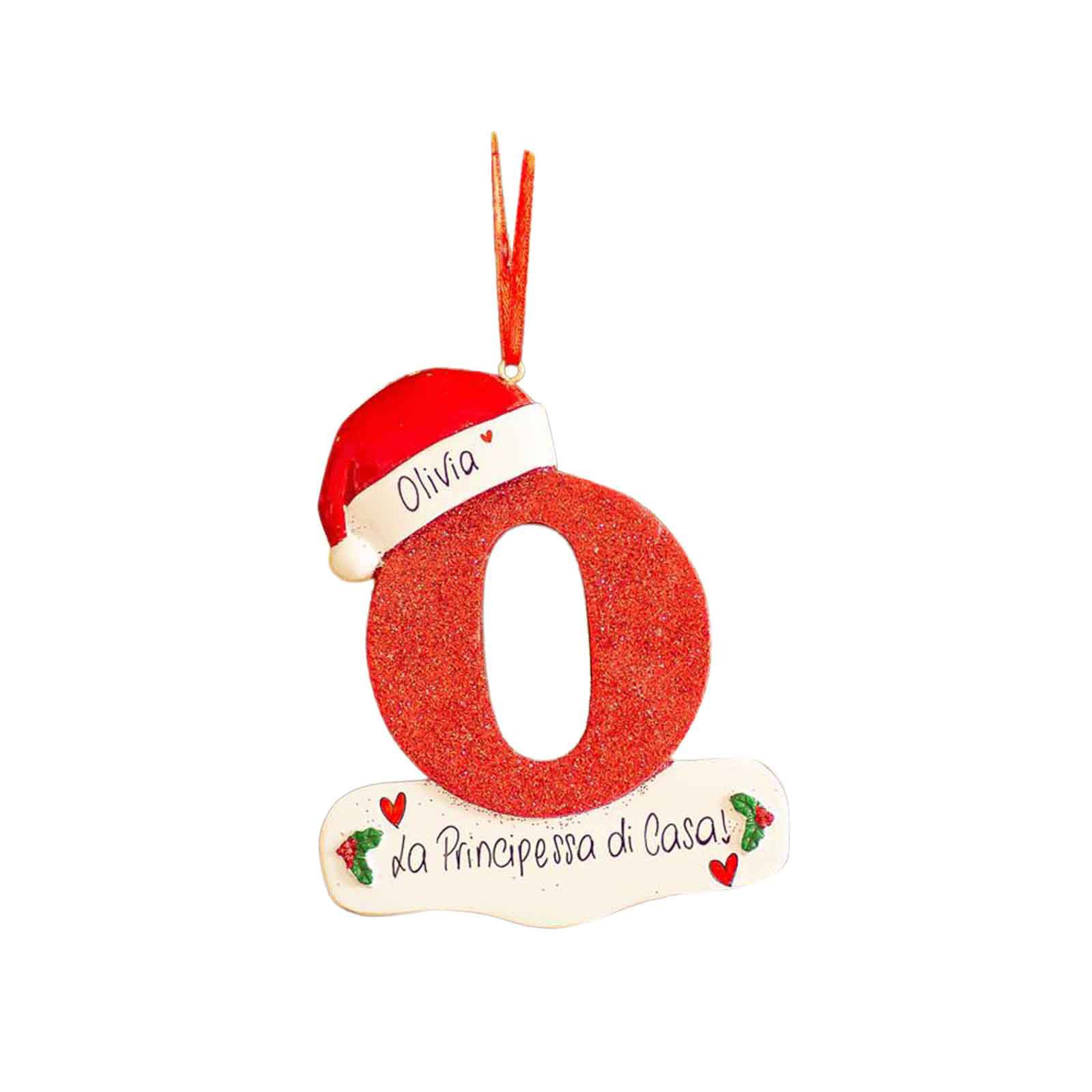 Colgante Decorativo de Letras Navideñas en Inglés