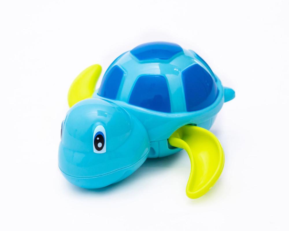 Juguete de Tortuga Mecánico para Baño de Niños - Diversión Acuática