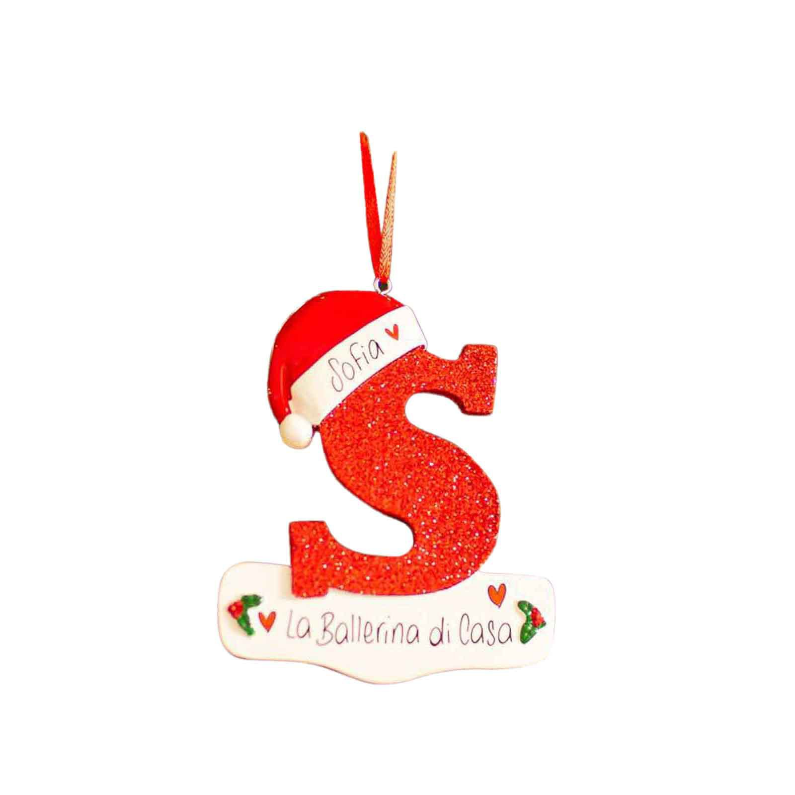 Colgante Decorativo de Letras Navideñas en Inglés