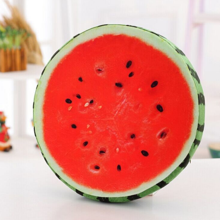Cojín de Peluche de Fruta 3D y Bonito