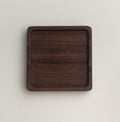 Posavasos de Madera de Nogal Japonés Sin Pintar y Aislado
