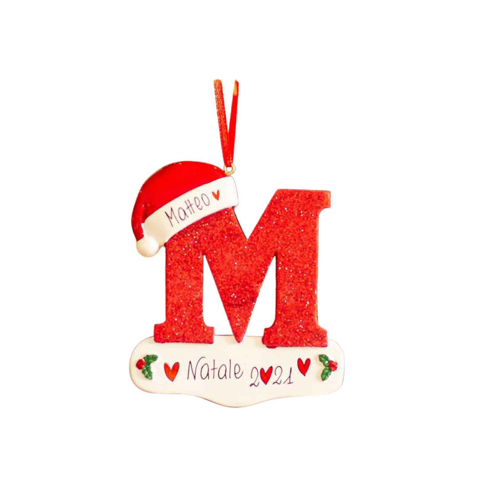 Colgante Decorativo de Letras Navideñas en Inglés